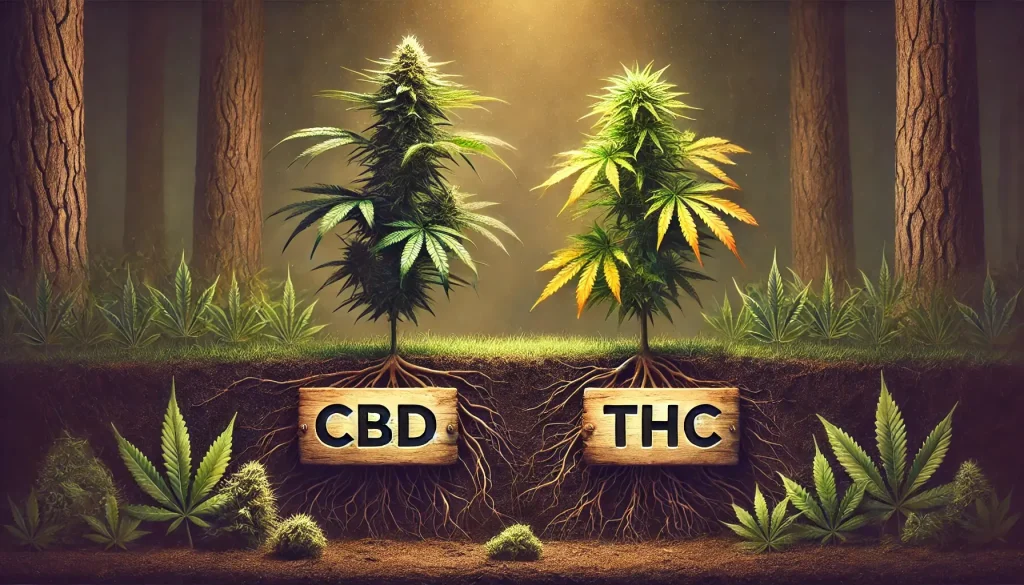 CBD y THC Juntos
