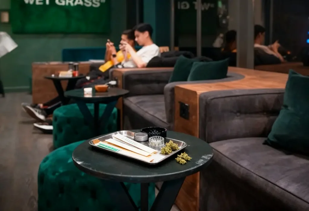 Dispensaire de marijuana à Barcelone