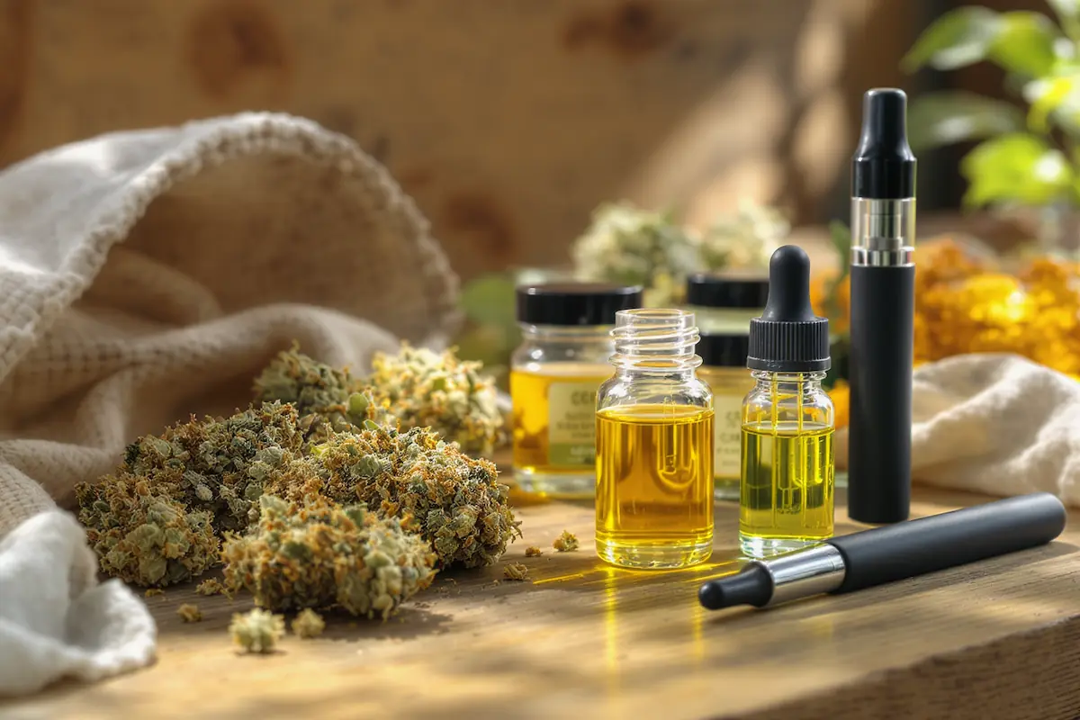 Productos cannábicos que ofrecen las asociaciones en Barcelona